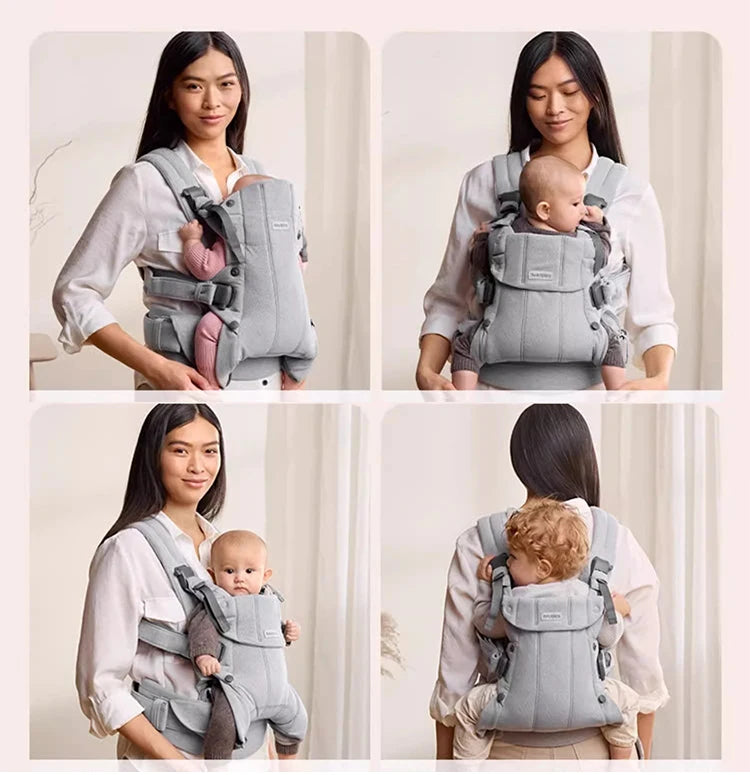 Baby Carrier Ergonomic BabyBjorn 3-in-1 Design Supporting Newborns and Toddlers