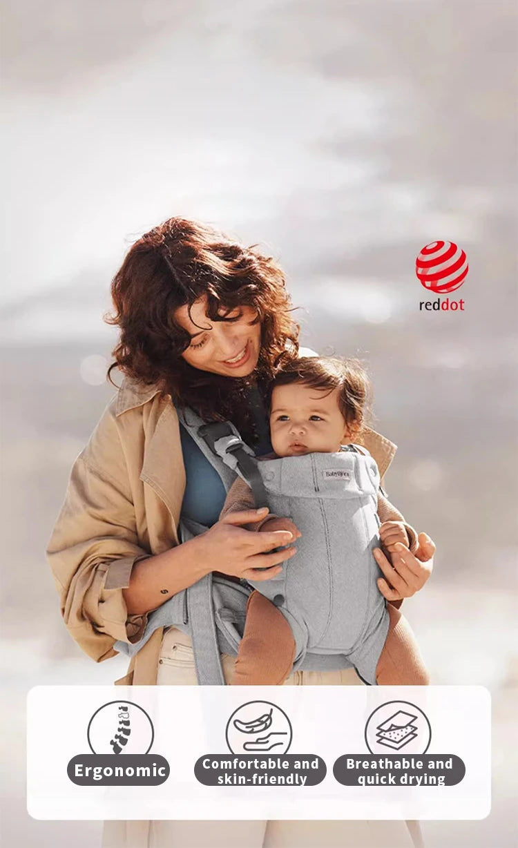 Baby Carrier Ergonomic BabyBjorn 3-in-1 Design Supporting Newborns and Toddlers